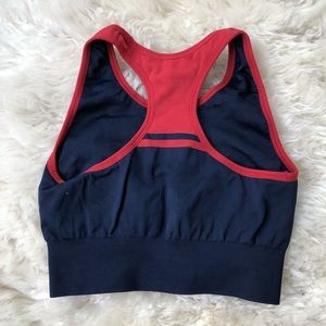 LNDR Intimates & Sleepwear - LNDR Navy & Red Seamless Sports Bra LNDR Intimates & Sleepwear - LNDR Navy & Red Seamless Sports Bra